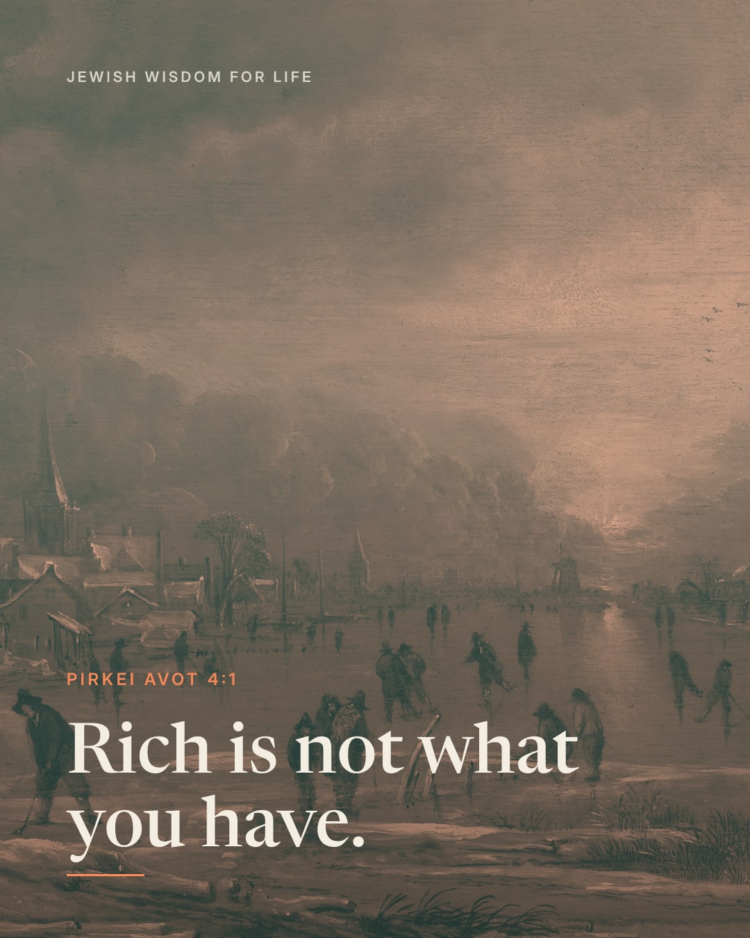 Always Chasing More?